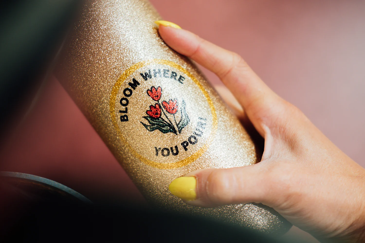 Bloom Where You Pour Insulated Water Bottle - Image 6