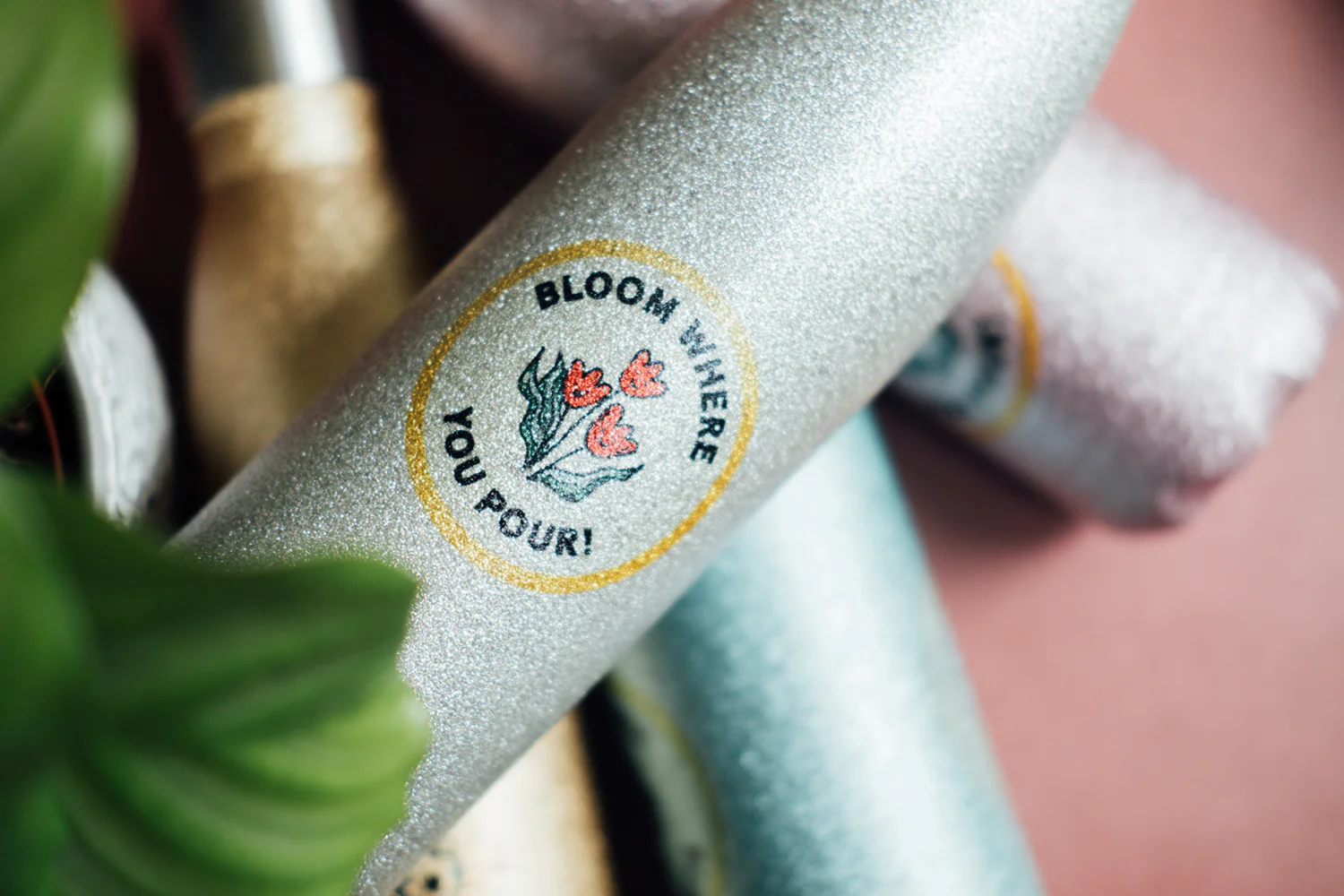 Bloom Where You Pour Insulated Water Bottle - Image 8